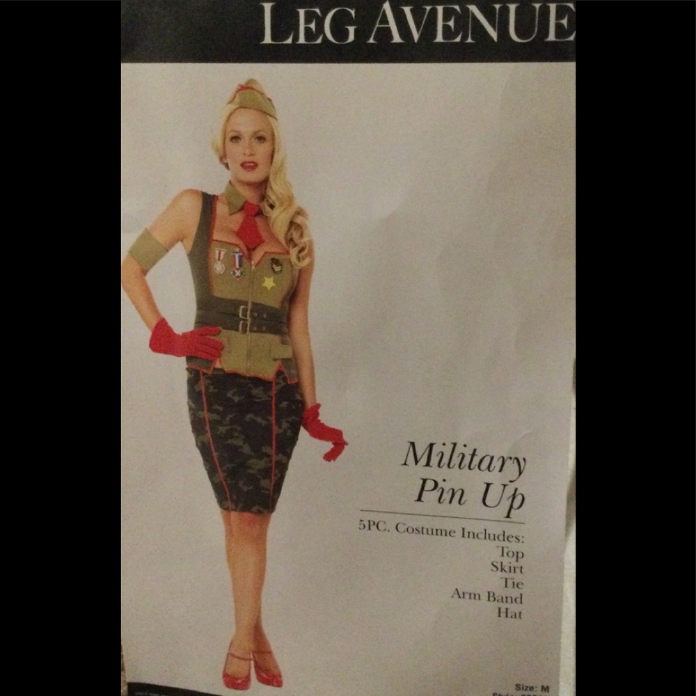 Sexy Military Pin Up Costume